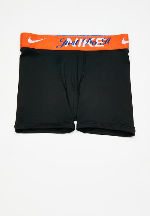 Nike - Nike 3-pack "just do it" waistband boxer briefs - black