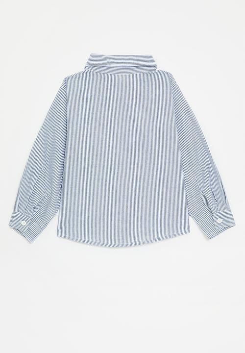 Pop Candy - Candy striped shirt - blue