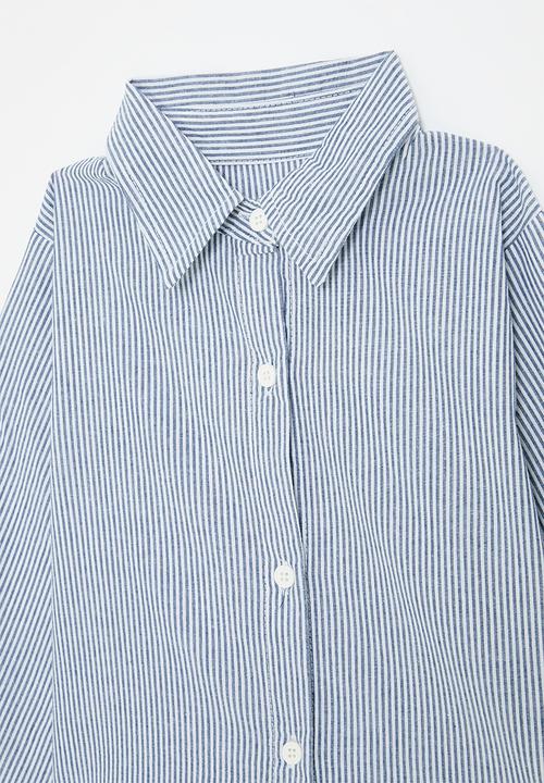 Pop Candy - Candy striped shirt - blue