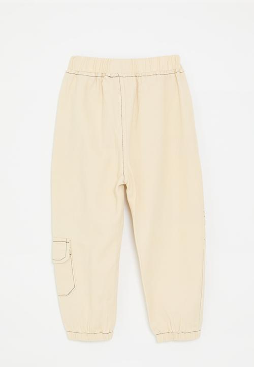 Pop Candy - Cuffed pants - neutral