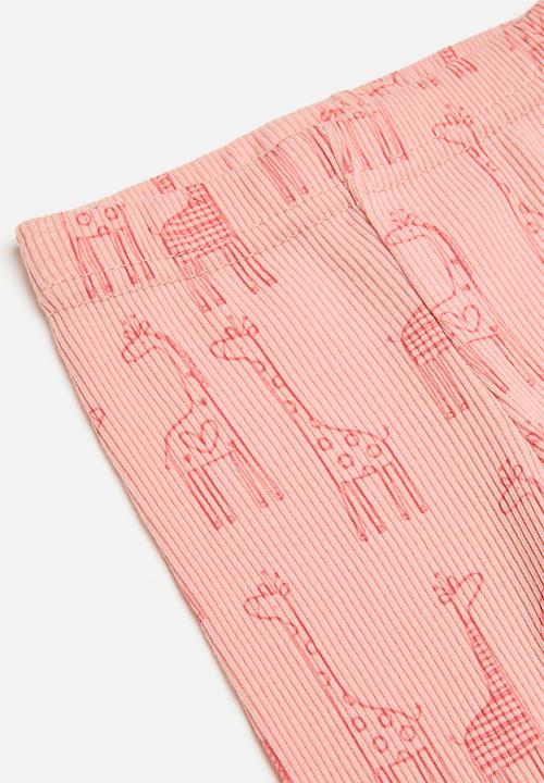Pop Candy - Leggings - pink/giraffes
