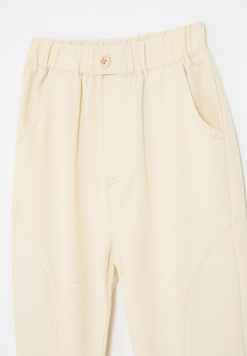 Pop Candy - Cuffed pants - neutral