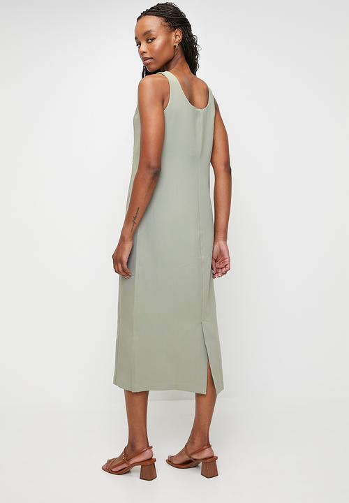 POLO - Wmn toni sleeveless dress - willow