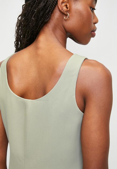 POLO - Wmn toni sleeveless dress - willow