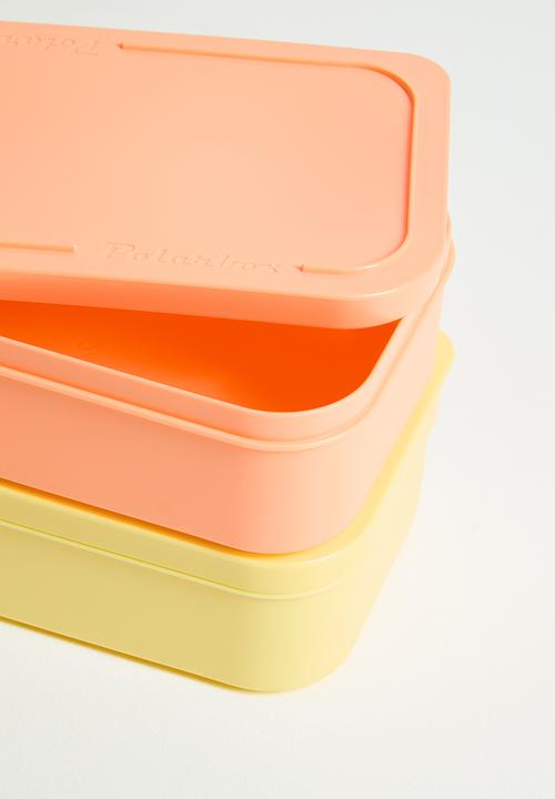 Polarbox - Polarbox w/Strap & 2 Lunch Box Orange/6L/1
