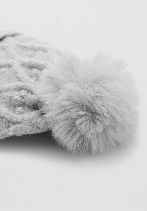 MANGO - Beanie BOLITAG - Grey