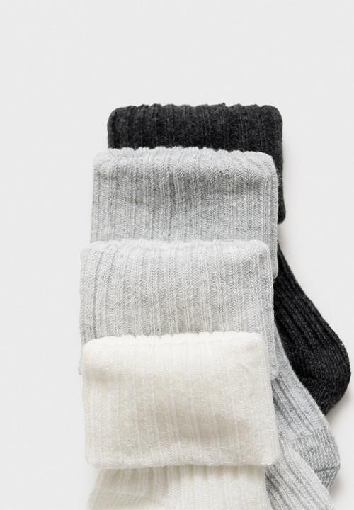 MANGO - Socks gris - grey