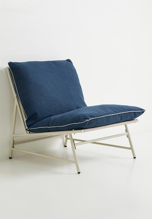 H&S - Silas Lounge set of 3 - Blue