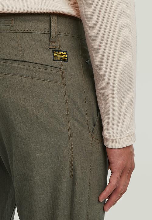 G-STAR - Bronson 3.0 slim chino - dk fawn/asfalt hb