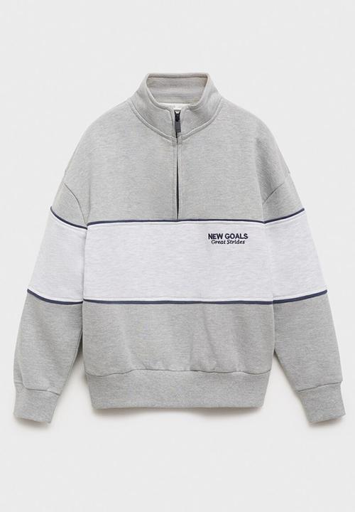 MANGO - Sweatshirt apres - medium gray
