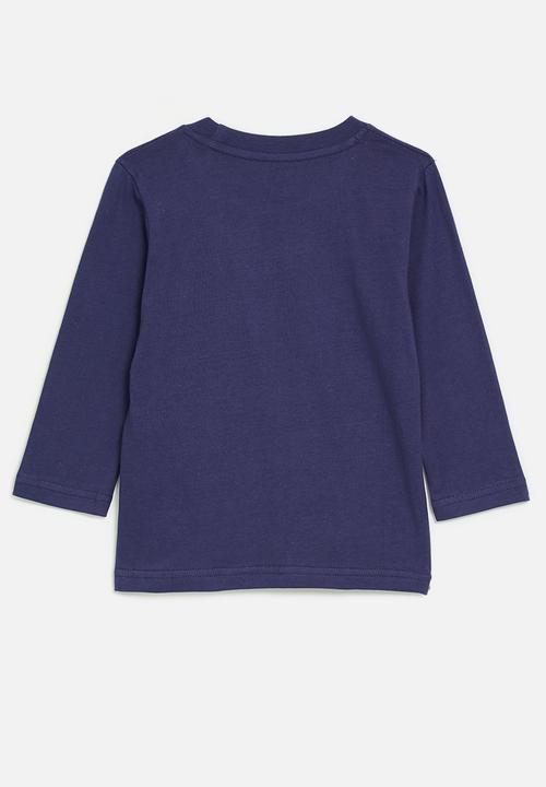 Pop Candy - Printed t-shirt - navy/clouds