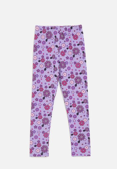 Pop Candy - Printed leggings - purple/floral