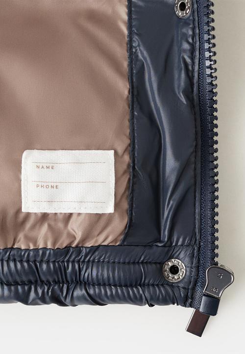 MANGO - Puffer coat cesca - navy