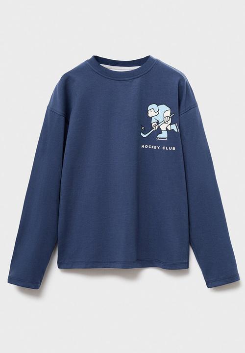 MANGO - T-shirt allstar - navy