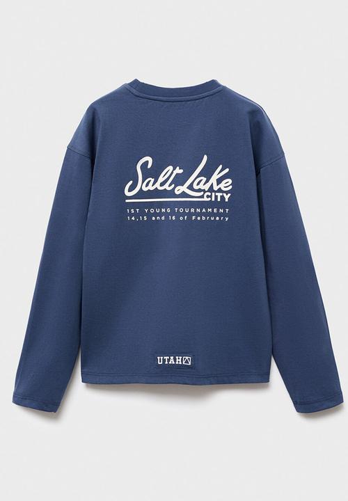 MANGO - T-shirt allstar - navy