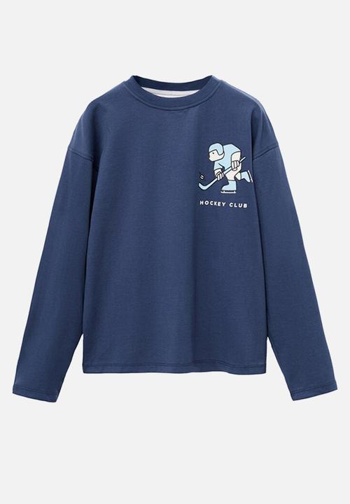 MANGO - T-shirt allstar - navy