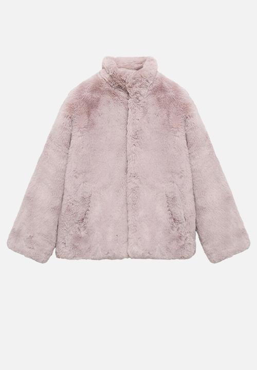 MANGO - Coat BOLE - Pink