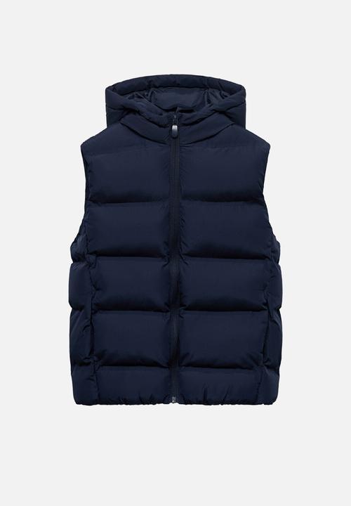 MANGO - Outer vest manel - navy
