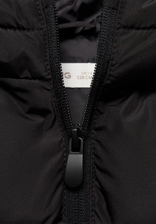MANGO - Outer vest manel - black