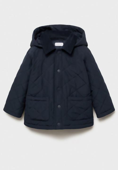MANGO - Puffer coat huskyb - navy