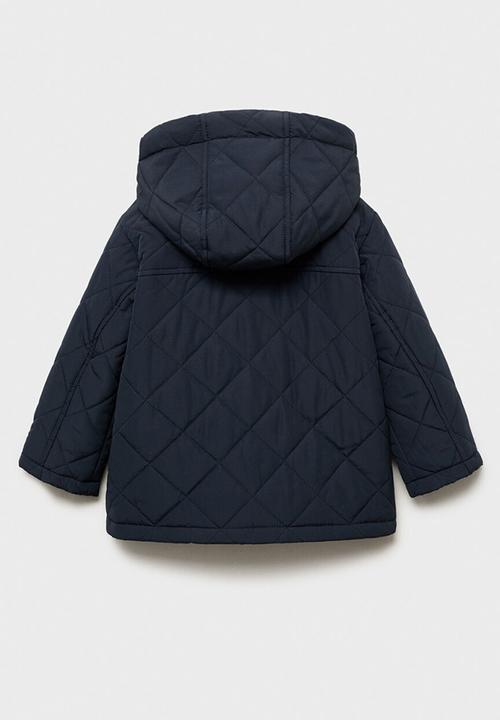 MANGO - Puffer coat huskyb - navy