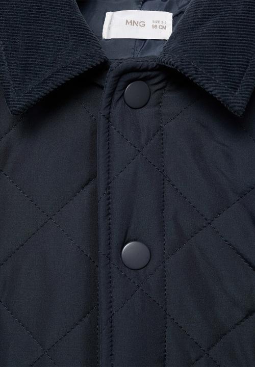 MANGO - Puffer coat huskyb - navy