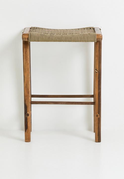 Homewood - Kaya Barstool - Natural & Beige