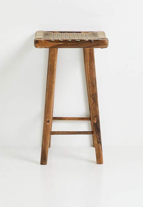 Homewood - Kaya Barstool - Natural & Beige