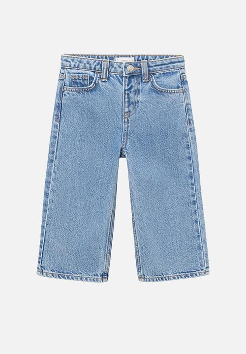 MANGO - Jeans start - open blue