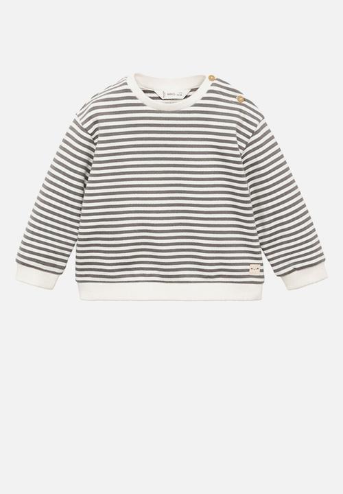 MANGO - Sweatshirt nordics - charcoal