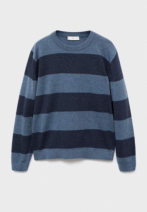 MANGO - Sweater wally - medium blue