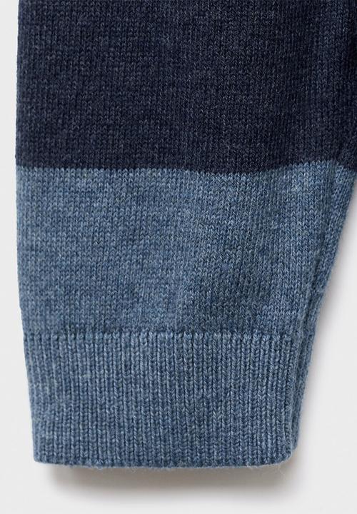MANGO - Sweater wally - medium blue