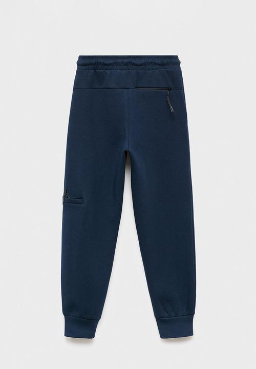 MANGO - Joggers zipset - navy