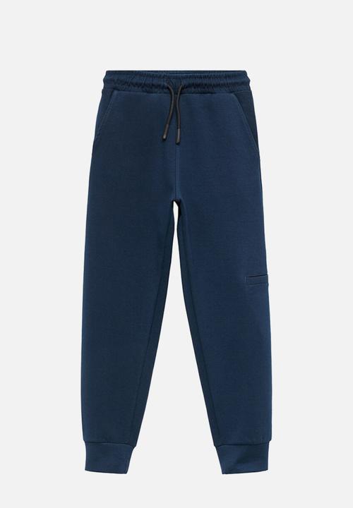 MANGO - Joggers zipset - navy