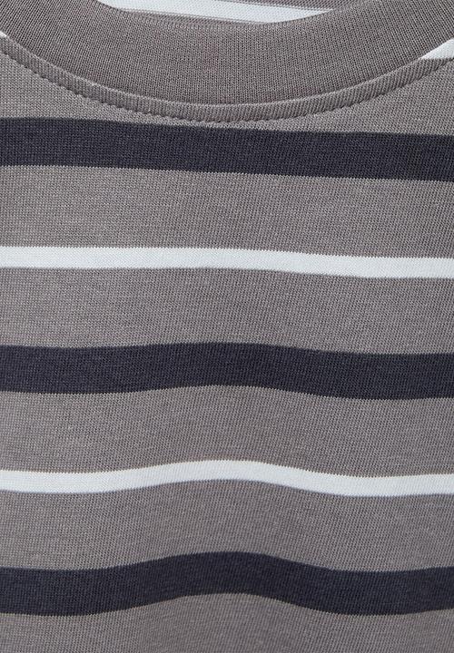 MANGO - T-shirt paleb - gray