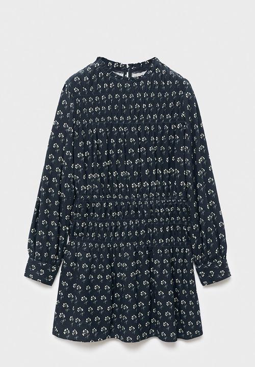 MANGO - Dress liria - navy