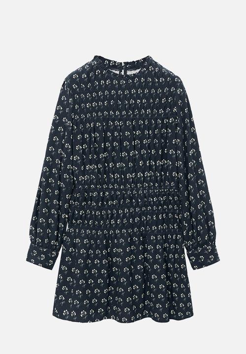 MANGO - Dress liria - navy