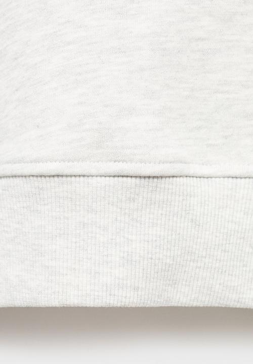 MANGO - Sweatshirt sychamp - light pastel gray