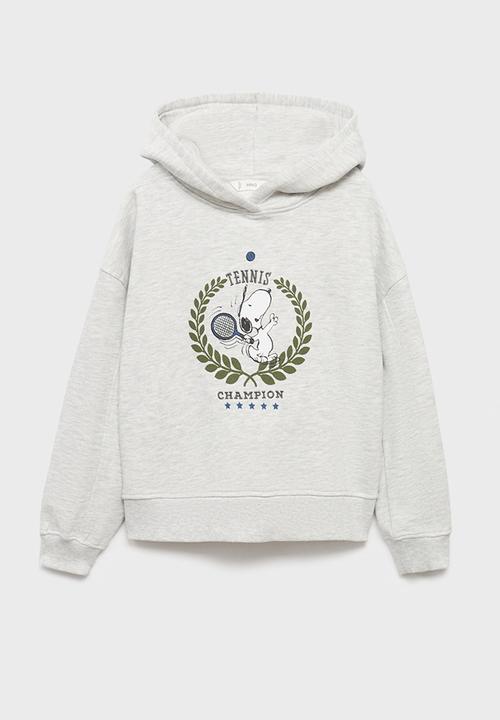 MANGO - Sweatshirt sychamp - light pastel gray