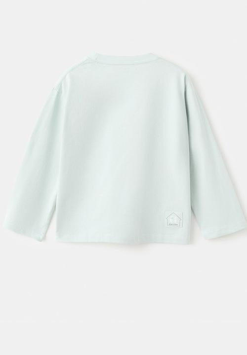 MANGO - T-Shirt HOMIE - Turquoise / Aqua