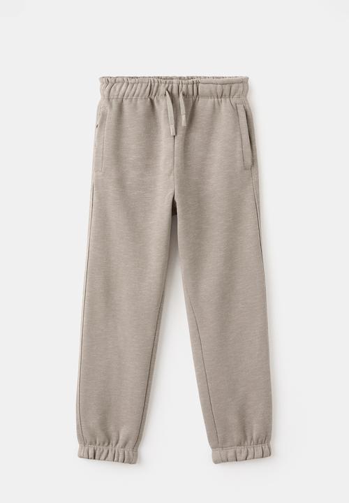 MANGO - Joggers ZIPSOFT - Medium Brown