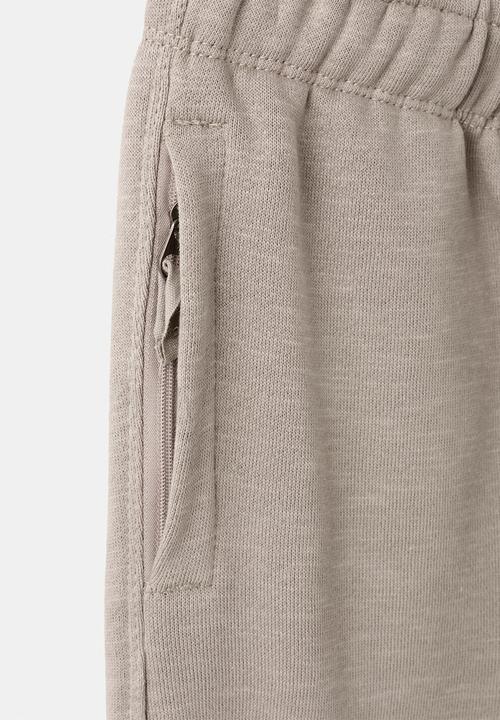 MANGO - Joggers ZIPSOFT - Medium Brown