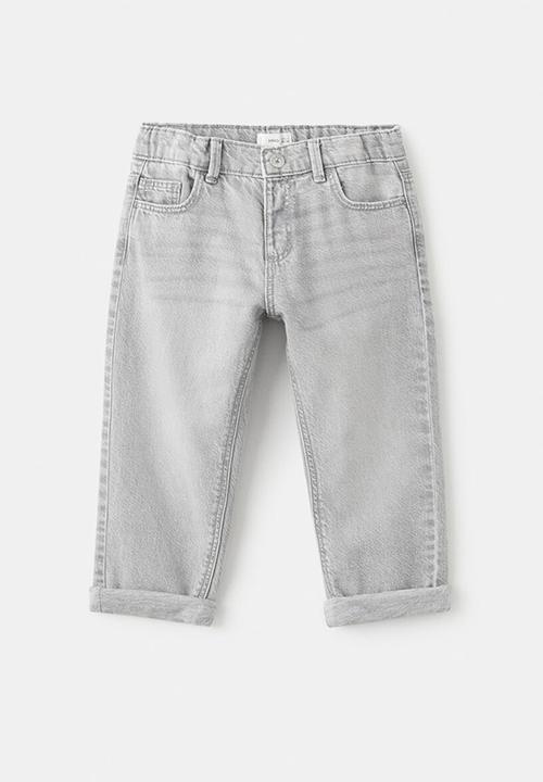 MANGO - Jeans SANTIB - Open Gray