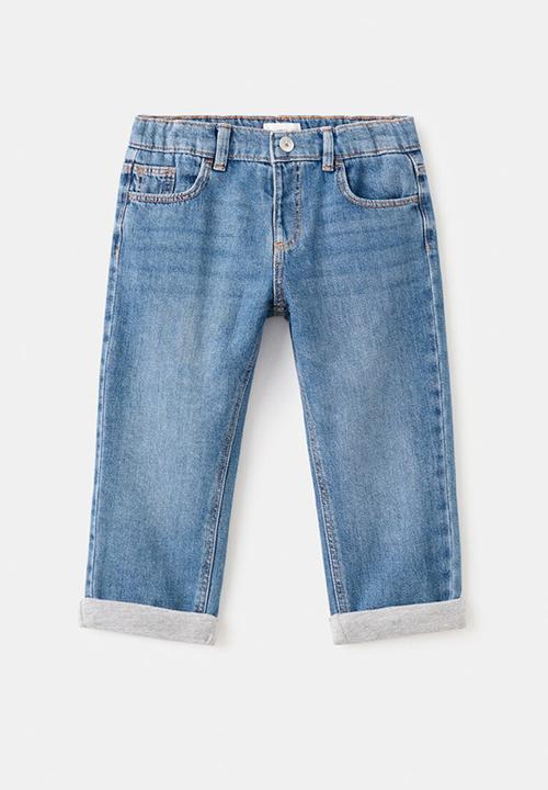 MANGO - Jeans SANTIB - Open Blue
