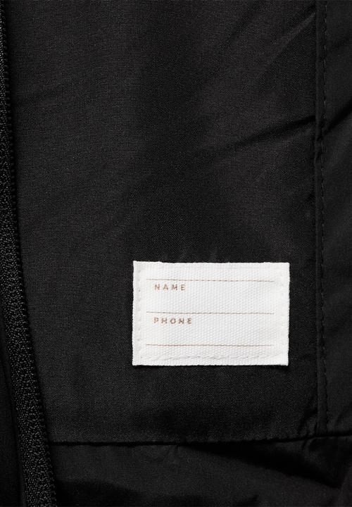 MANGO - Outer vest lina - black