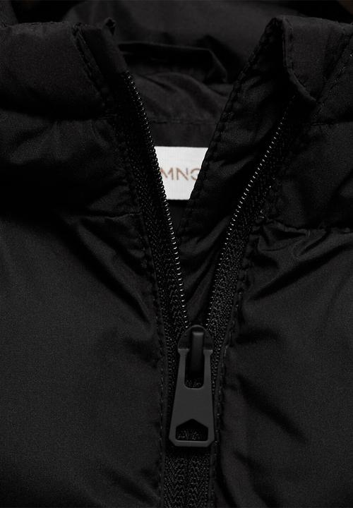 MANGO - Outer vest lina - black