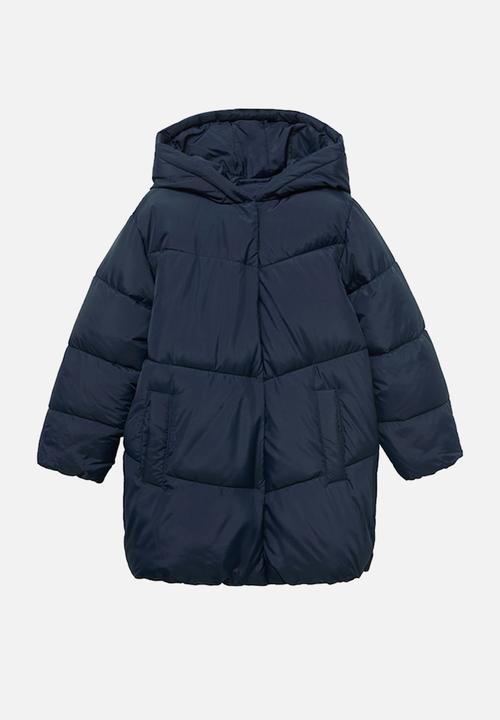 MANGO - Puffer coat anna - navy