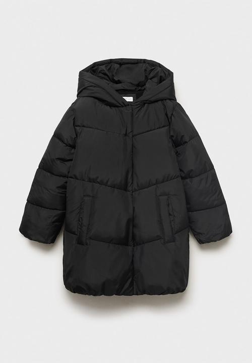 MANGO - Puffer coat anna - black