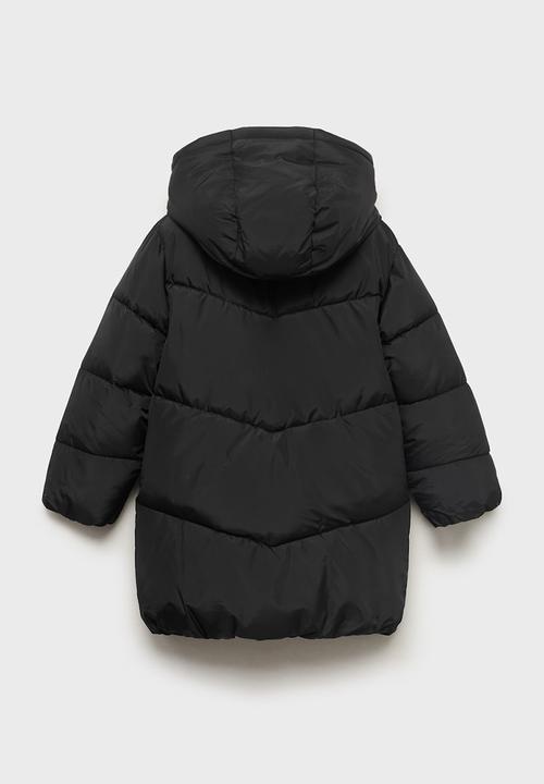 MANGO - Puffer coat anna - black
