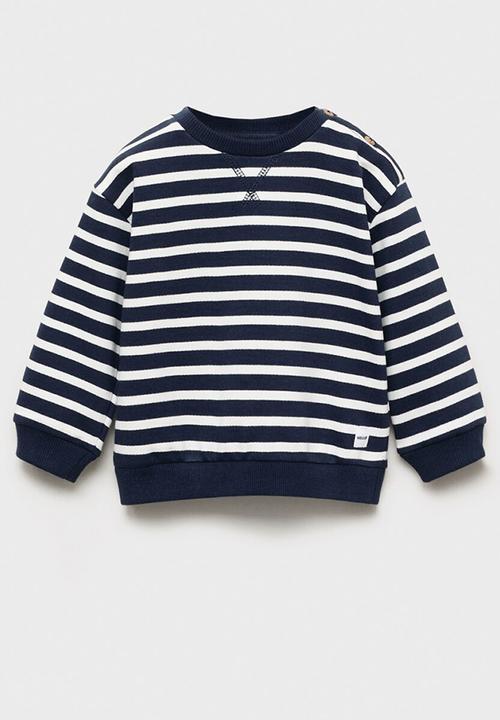 MANGO - Sweatshirt hello - navy